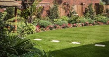 Landscaping for Show Home backyard Groundwork provided by Mackoy