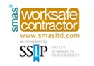 Mackoy Groundworks Accreditation smas worksafe contractor Logo