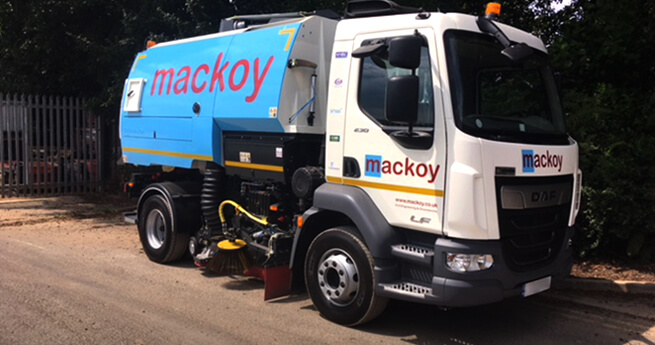 Mackoy New Plant Machinery Truck Ready for Use on Groundworks and Civil Engineering Site
