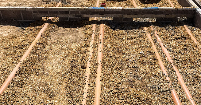 Pipeworks by Mackoy Groundworks Operatives Perfectly in Line
