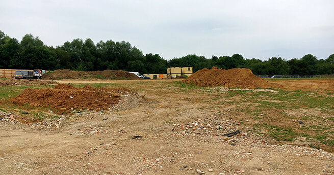 Mackoy Groundworks and Civil Engineering Site in Basingstoke